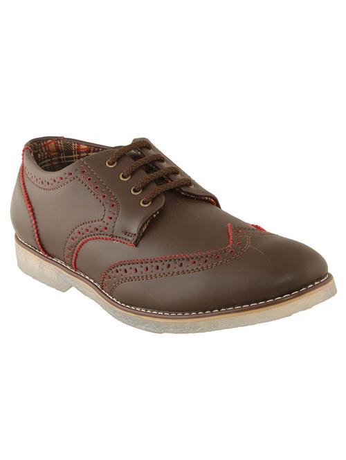brown pu shoes - 11534712 - Very Small Image - 1