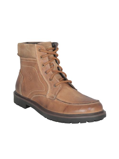 brown lace up casual boot - 11534888 - Very Small Image - 1