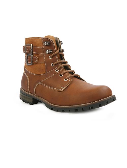 tan lace up casual boot - 11534968 - Very Small Image - 1