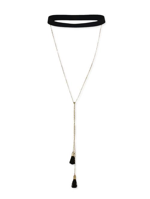black metal choker necklace - 11538970 - Very Small Image - 1