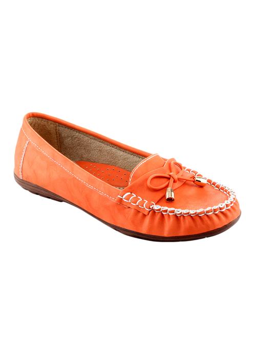 orange fabric moccasin - 11540360 - Very Small Image - 1