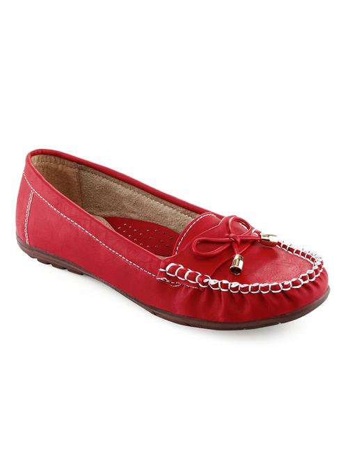 red fabric moccasin - 11540361 - Very Small Image - 1