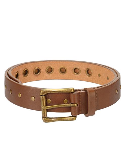 white leather belt - 11541502 - Very Small Image - 1