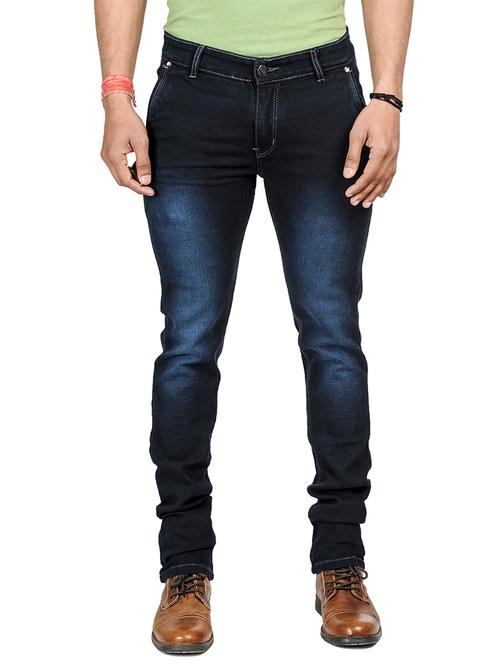 blue cotton slim fit jean - 11552376 - Very Small Image - 1