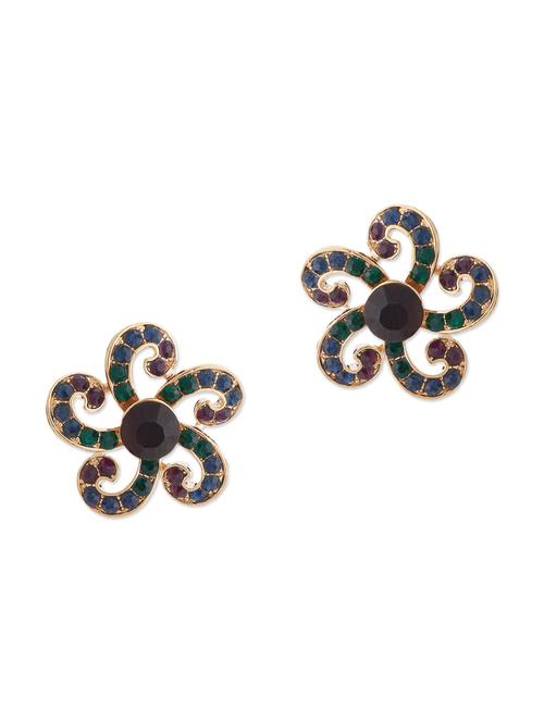 multi colored metal studs earrings - 11556219 - Very Small Image - 1