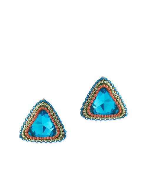 multi colored metal studs earrings - 11556305 - Very Small Image - 1