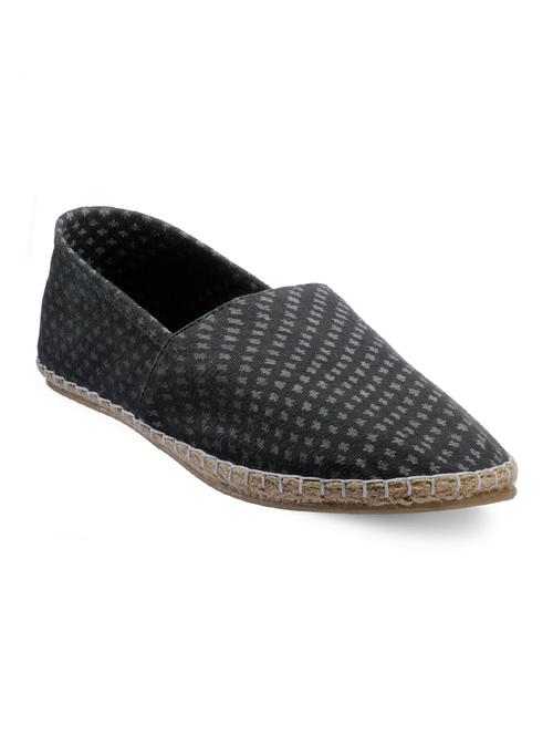 black fabric printed espadrilles - 11558118 - Very Small Image - 1