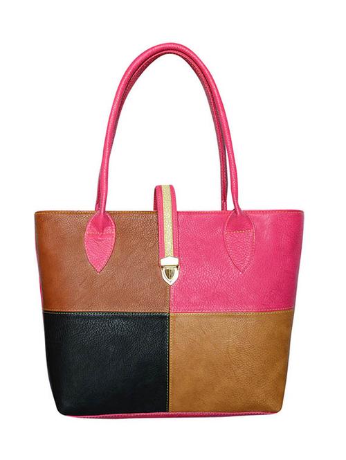 multi leatherette handbag - 11558571 - Very Small Image - 1