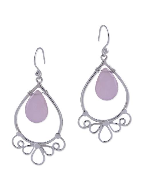 drop shaped stone embellished earrings - 1156542 - Very Small Image - 1