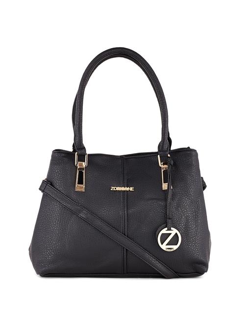 black leatherette handbag - 11570483 - Very Small Image - 1
