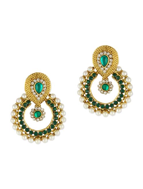 pearl and stone embellished earing - 1157273 - Very Small Image - 1