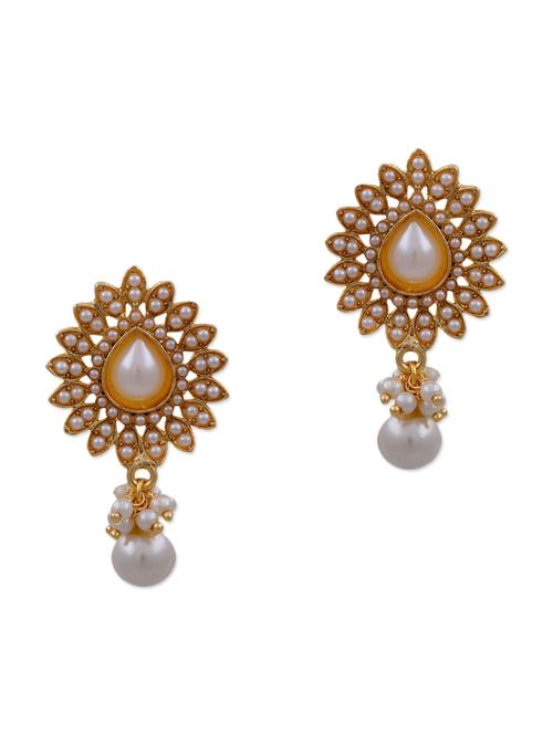white copper earring - 11575558 - Very Small Image - 1