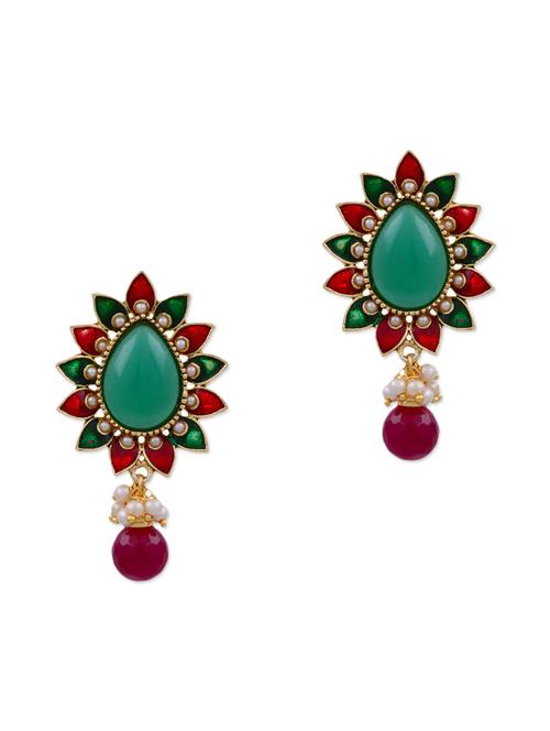 multi colored copper earring - 11575579 - Very Small Image - 1