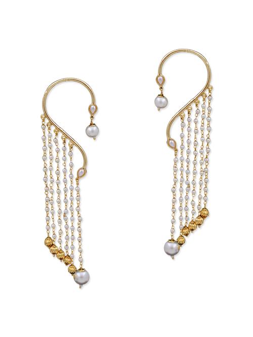 white copper earring - 11575609 - Very Small Image - 1
