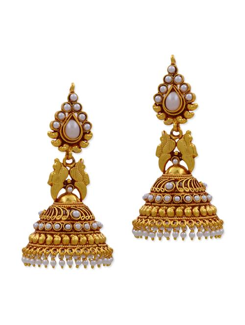 white copper earring - 11575616 - Very Small Image - 1