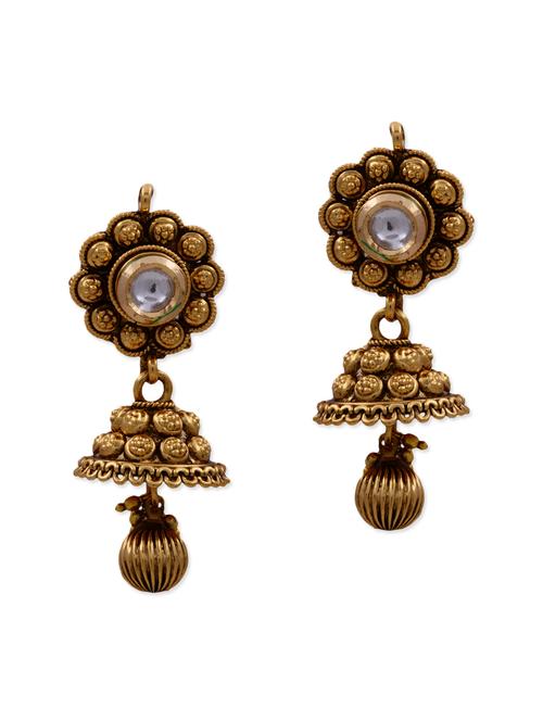 yellow copper earring - 11575640 - Very Small Image - 1