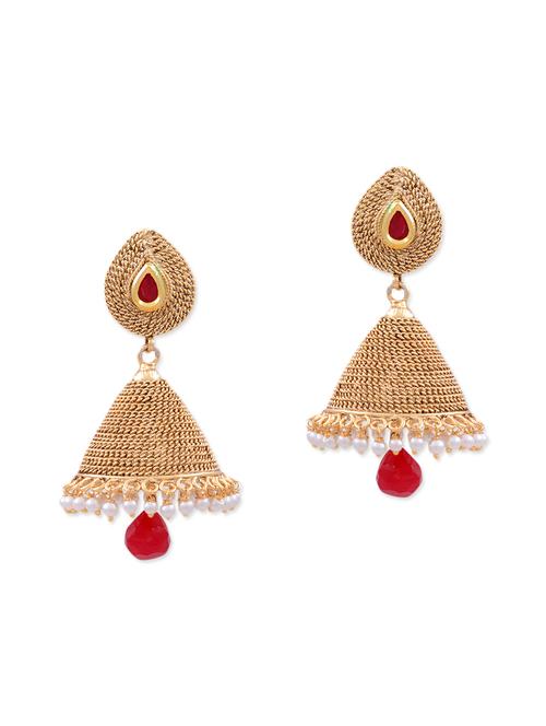 red copper earring - 11575654 - Very Small Image - 1