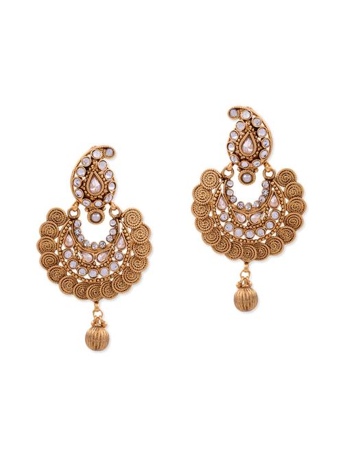 white copper earring - 11575656 - Very Small Image - 1