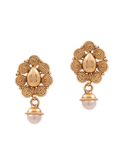 white copper earring - 11575662 - Very Small Image - 1