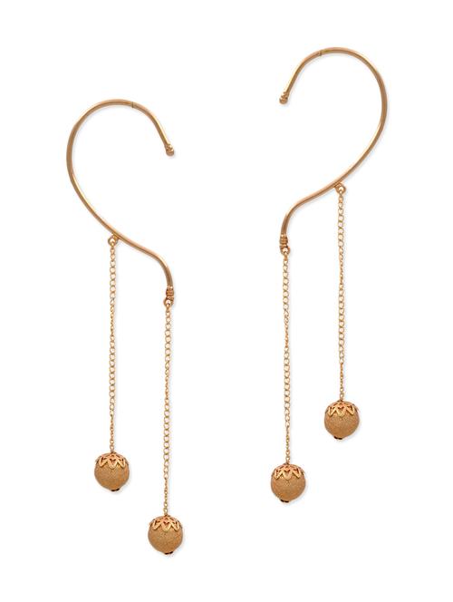yellow copper earring - 11575694 - Very Small Image - 1