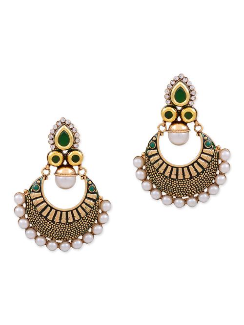grey copper earring - 11575710 - Very Small Image - 1