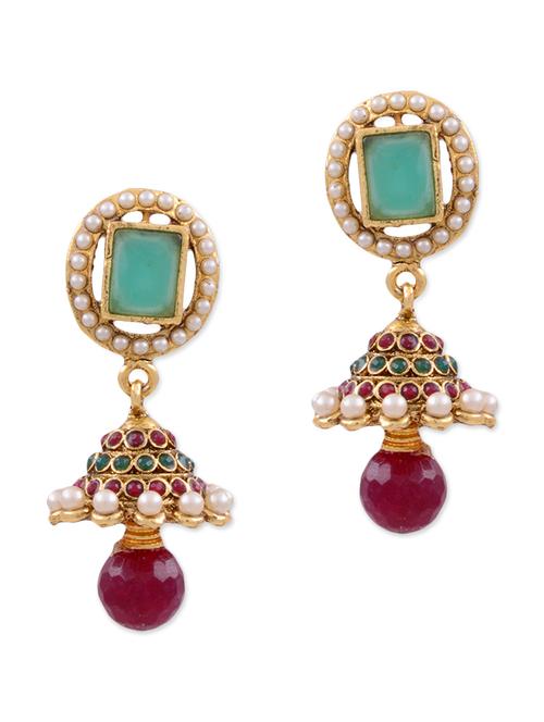 multi colored copper earring - 11575772 - Very Small Image - 1