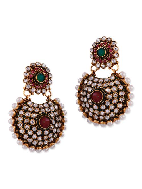 multi colored copper balli earring - 11575785 - Very Small Image - 1