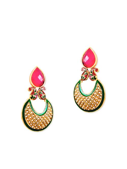 multi colored copper balli earring - 11575818 - Very Small Image - 1