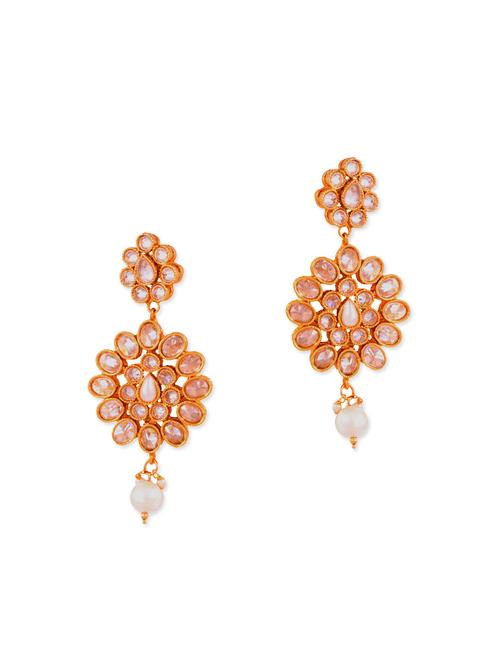white copper earring - 11575823 - Very Small Image - 1