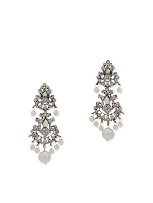 white copper earring - 11575827 - Very Small Image - 1