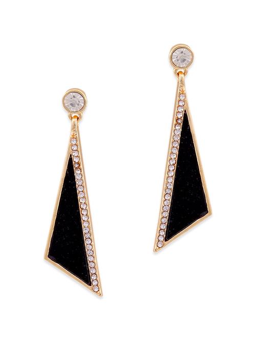 blue metal drop earring - 11578857 - Very Small Image - 1