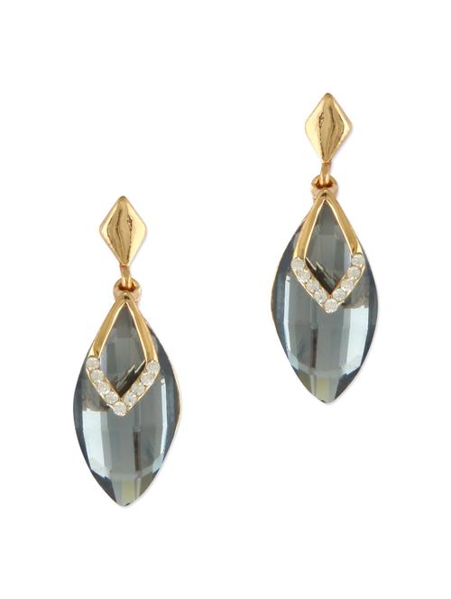 grey embellished petal earrings - 1158082 - Very Small Image - 1