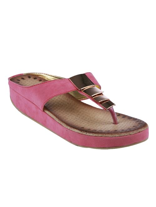 pink leatherette sandals - 11584497 - Very Small Image - 1