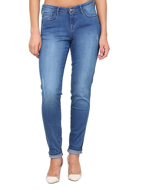 blue cotton jeans - 11586088 - Very Small Image - 1