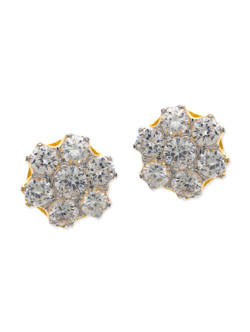 white copper drop earring - 11587504 - Very Small Image - 1