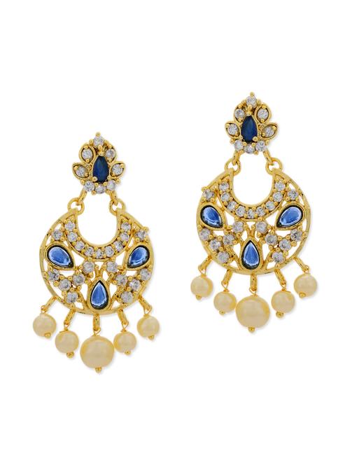 multicolor copper chandballi earring - 11587657 - Very Small Image - 1