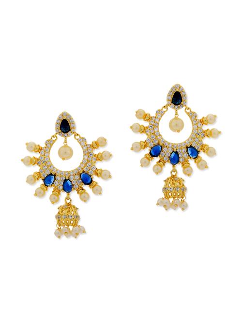 multicolor copper chandballi earring - 11587665 - Very Small Image - 1