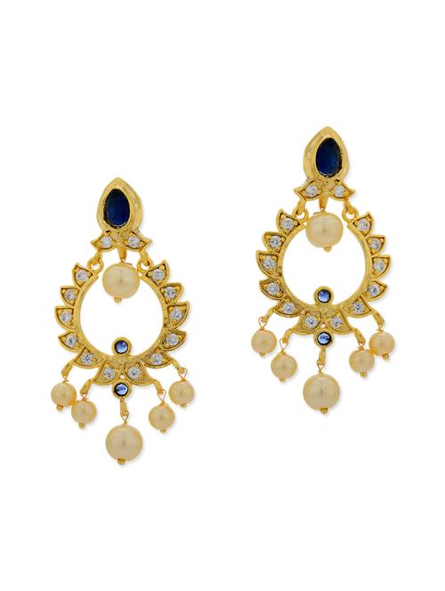 multicolor copper chandballi earring - 11587675 - Very Small Image - 1