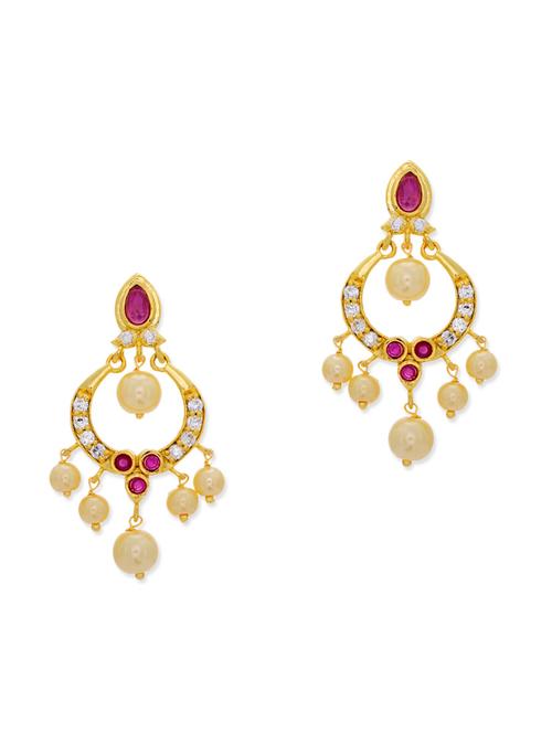 multicolor copper chandballi earring - 11587683 - Very Small Image - 1