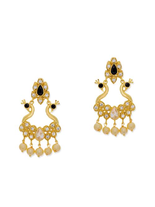 blue copper chandballi earring - 11587700 - Very Small Image - 1