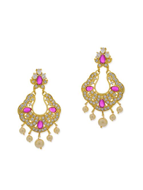 multicolor copper chandballi earring - 11587709 - Very Small Image - 1