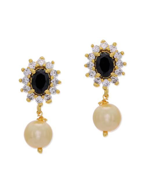 black copper drop earring - 11587721 - Very Small Image - 1