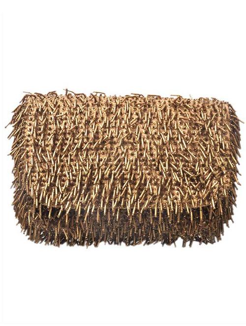 brown cotton clutch - 11588209 - Very Small Image - 1
