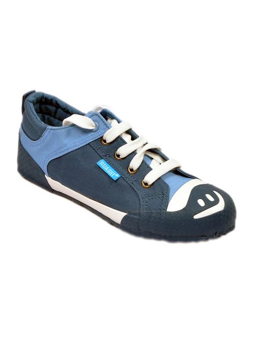 blue canvas laceup sneakers - 11590694 - Very Small Image - 1
