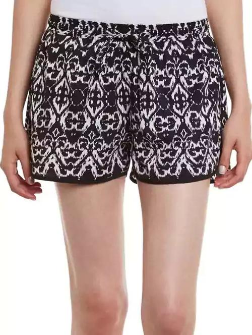 mid rise printed shorts - 11592576 - Very Small Image - 1