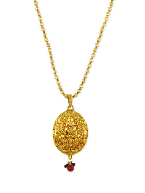 multi colored gold plated chain necklace - 11593283 - Very Small Image - 1