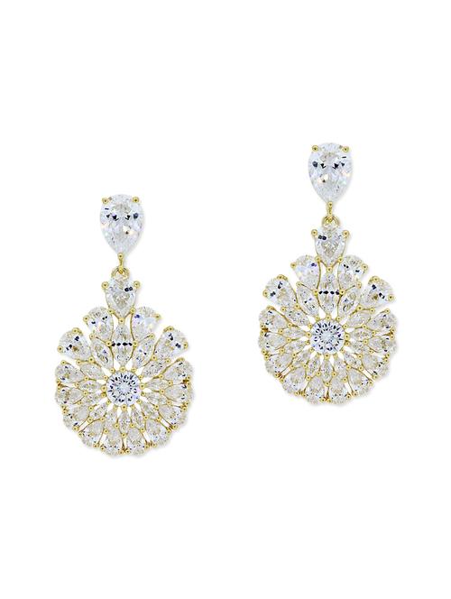 golden drop earrings - 11596985 - Very Small Image - 1