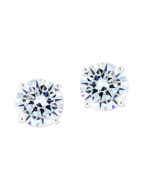 silver studs earrings - 11597013 - Very Small Image - 1