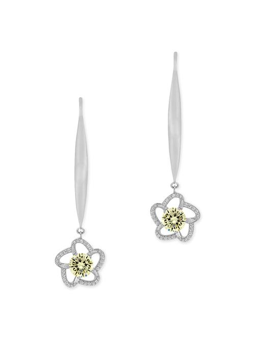 silver drop earrings - 11597027 - Very Small Image - 1