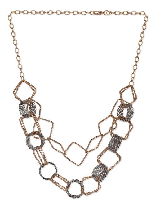 silver metallic necklace - 1160118 - Very Small Image - 1
